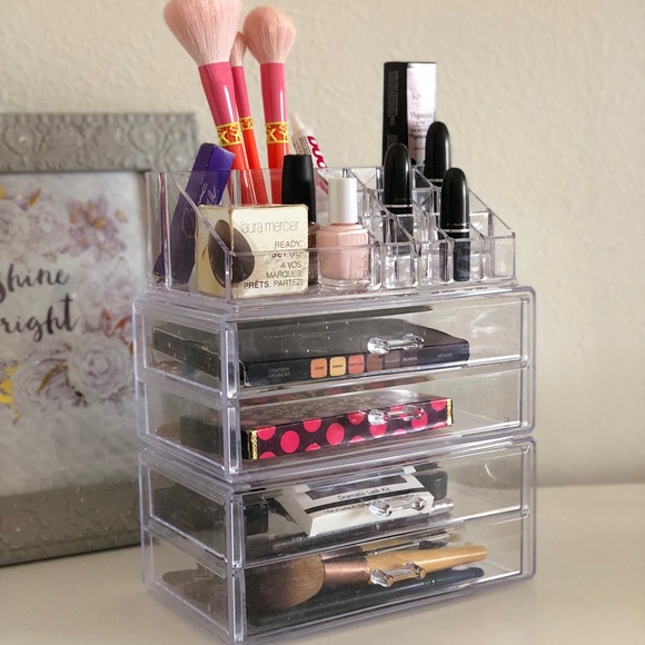 New clear acrylic drawer lipstick makeup organizer - Picture 4 of 8